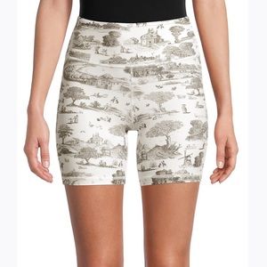 WeWoreWhat Toile Biker Shorts